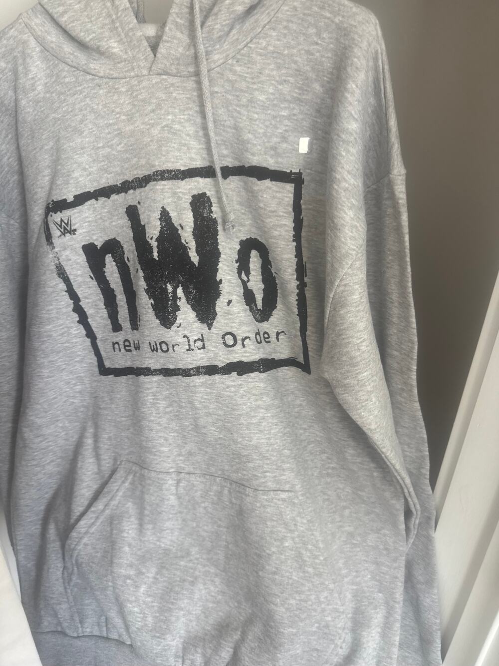 Grey WWE nWo New World Order Pullover Hoodie
